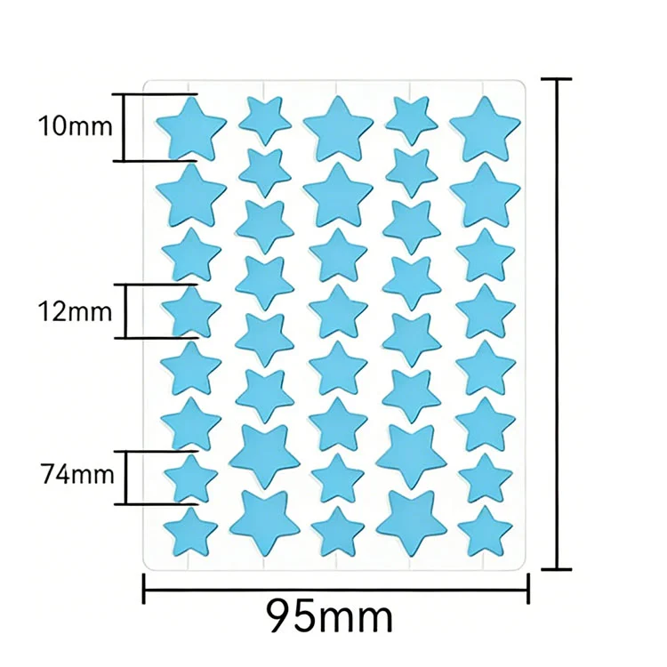Autocolante drăguțe cu plasture de cosuri